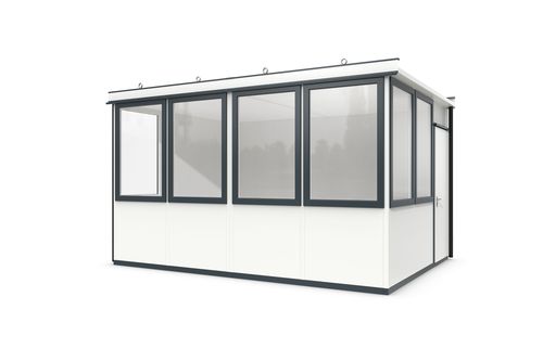 模块化房间内系统 - Outdoor Basic 15 - WSM – Walter Solbach Metallbau GmbH - 金属板 / 矿物纤维 / 带PVC地面