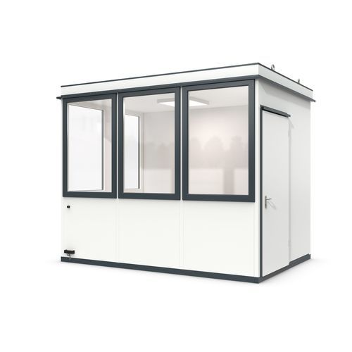 模块化房间内系统 - Outdoor Basic 7 Mini - WSM – Walter Solbach Metallbau GmbH - 金属板 / 矿物纤维 / 带PVC地面
