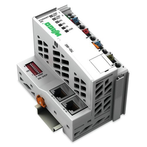 控制器可编程控制器 - 750 series - WAGO/万可 - 集成式 / DIN导轨 / 内置I/O