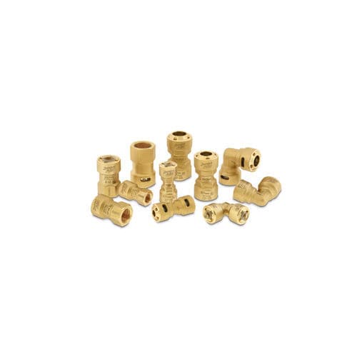 肘型管件 - ZoomLock PUSH - Parker Fluid System Connectors Division Europe - 黄铜 / 快速