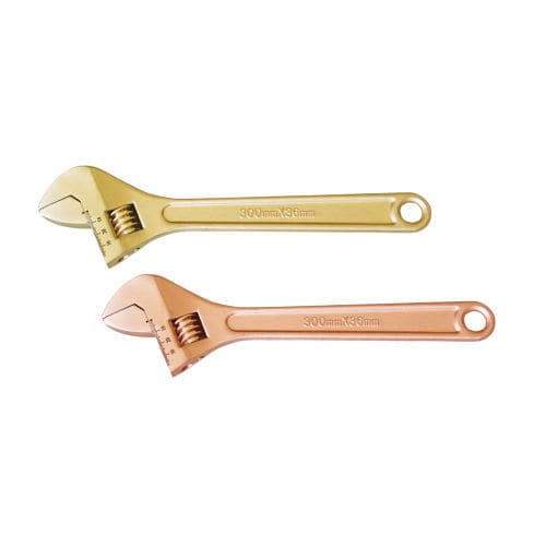 防火花可调扳手 - 125C, 126 series - HEBEI BOTOU SAFETY TOOLS CO.,LTD - 铜 / 无磁 / 青铜