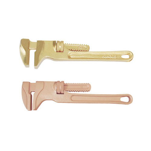 防火花管子扳手 - 127 series - HEBEI BOTOU SAFETY TOOLS CO.,LTD - 铜 / 青铜 / 可调节