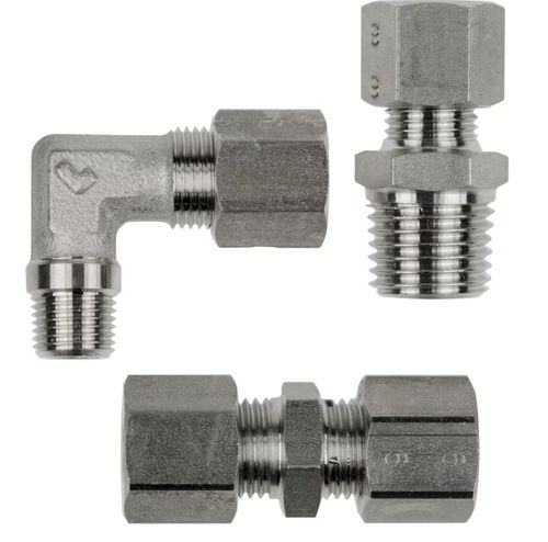 液压接头 - 18 series - Parker Hose Products Division - Europe - 气动 / 压缩 / 肘型