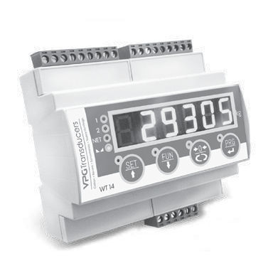 LED显示称重仪表 - WT14 - VPG Transducers - Vishay Precision Group - DIN导轨 / 用于危险环境 / 本质安全