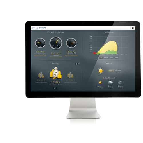 数据仪表盘软件 - Solar-Log™ - Solare Datensysteme GmbH - 基于网络