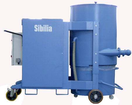 工业吸尘器 - F100 C - SIBILIA SRL - 电动 / 移动式