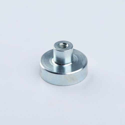 钐钴磁铁 - M17075 series  - ThyssenKrupp Magnettechnik - 扁罐形保持 / 装配 / 带螺纹嵌件