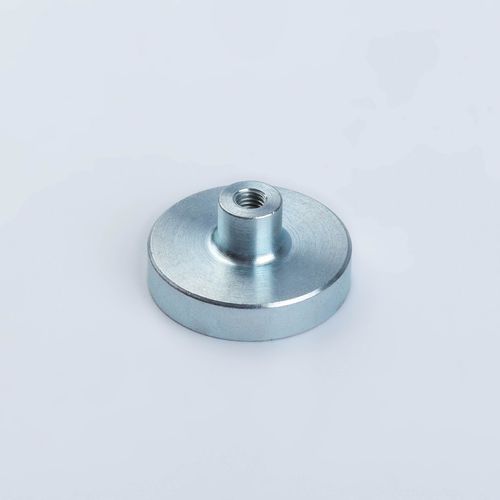 NdFeB磁铁 - M series  - ThyssenKrupp Magnettechnik - 扁罐形保持 / 装配 / 带螺纹嵌件