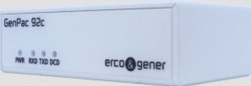 数据调制解调器 - GenPac 92c - ercogener - RS232 / USB / 集成式
