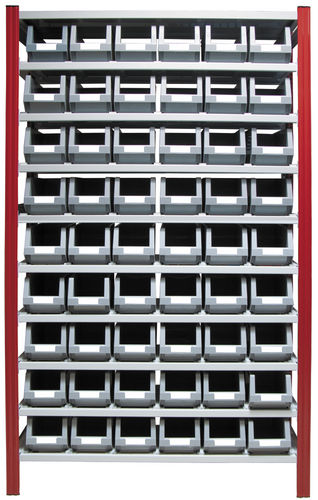 分拣货架 - 1490 x 370 x 2000 mm | EP50-P3L - Plastipol, s.a. - 轻载 / 用于箱子