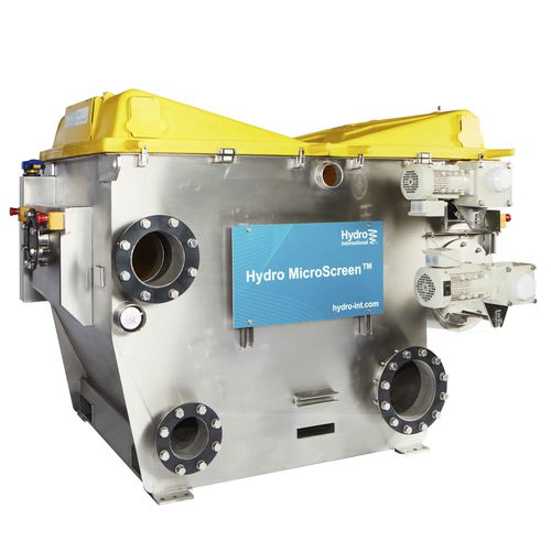 带式格栅 - MicroScreen™ - Hydro International - 用于废水处理