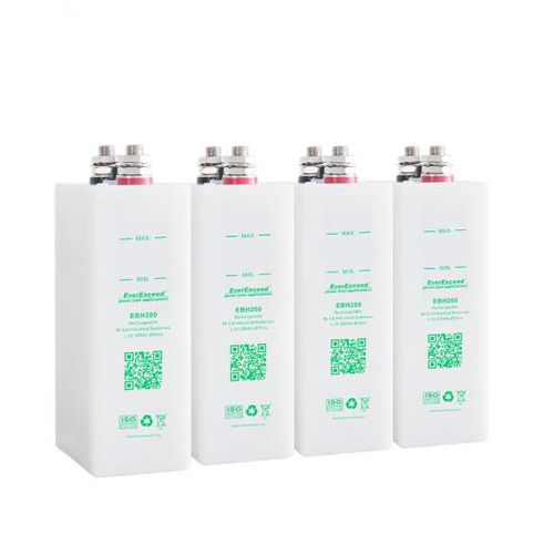 镍镉蓄电池 - EBH series - EverExceed Industrial Co. Ltd - 模块 / 棱柱形 / 平