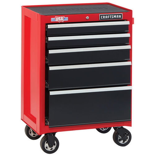车间柜 - CMST22751RB - Craftsman. - 工具用 / 脚轮 / 5 屉式