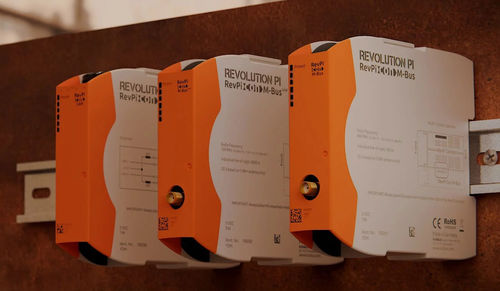 总线拉伸模块 - RevPi Con - Revolution Pi - 无线型 / CAN Bus / DIN导轨