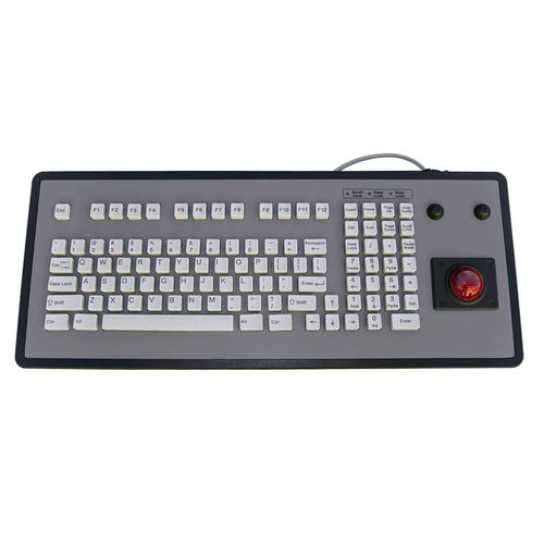台式键盘 - KT-101-DVT-02 - k-tronic S.r.l. - 机械按键 / 101键 / 轨迹球