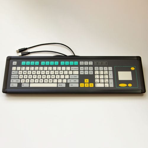 面板式键盘 - KT-101-I-50 - k-tronic S.r.l. - 隔膜 / 鼠标三键 / 101键