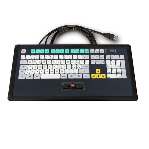 面板式键盘 - KT-105-I-03 - k-tronic S.r.l. - 隔膜 / 鼠标双键 / 105键