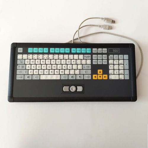 面板式键盘 - KT-105-I-02 - k-tronic S.r.l. - 隔膜 / 鼠标双键 / 105键