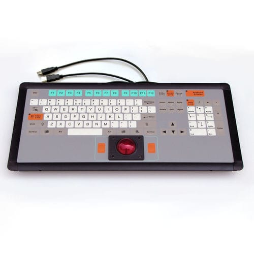 面板式键盘 - KT-105-I-05 - k-tronic S.r.l. - 隔膜 / 鼠标双键 / 105键