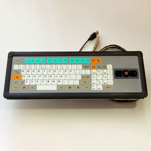 面板式键盘 - KT-96-I-07 - k-tronic S.r.l. - 隔膜 / 96 键式 / 带手柄