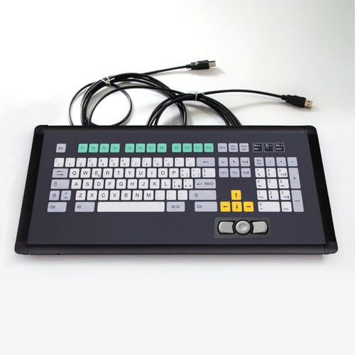 面板式键盘 - KT-101-I-15 - k-tronic S.r.l. - 隔膜 / FN键 / 鼠标双键