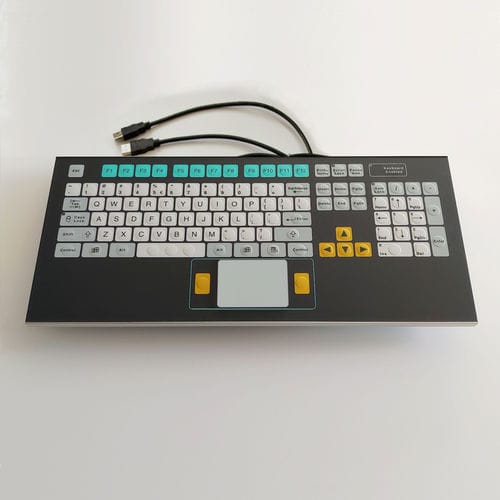 面板式键盘 - KT-105-R-04 - k-tronic S.r.l. - 隔膜 / 鼠标双键 / 105键