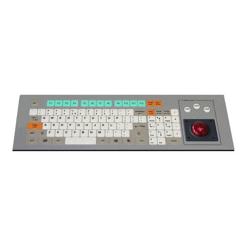 面板式键盘 - KT-96-R-02 - k-tronic S.r.l. - 机械按键 / 隔膜 / 96 键式