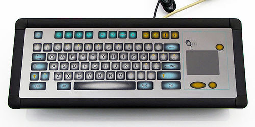 面板式键盘 - KT-72-PI-04 - k-tronic S.r.l. - 机械按键 / 带触摸板 / 带鼠标