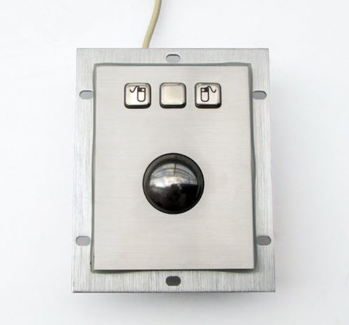 光学轨迹球 - KT-MOU-15 - k-tronic S.r.l. - 面板式 / IP65 / 3键式