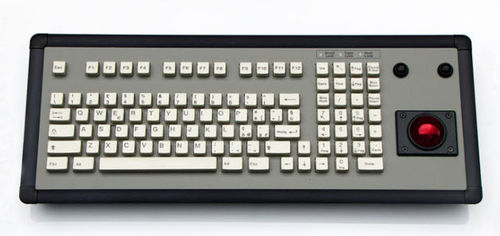 面板式键盘 - KT-101-DVI-02 - k-tronic S.r.l. - 机械按键 / 101键 / 轨迹球