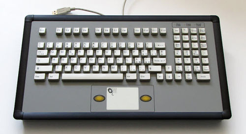 面板式键盘 - KT-101-DVI-07 - k-tronic S.r.l. - 机械按键 / 101键 / 带触摸板