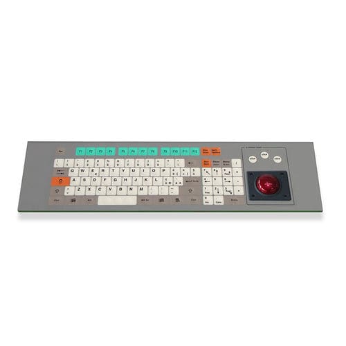 机架式键盘 - KT-96-K-22 - k-tronic S.r.l. - 机械按键 / 隔膜 / 96 键式