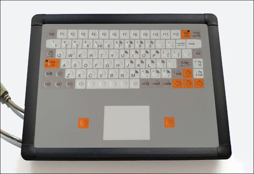面板式键盘 - KT-84-I-44 - k-tronic S.r.l. - 电容 / 84键 / 带触摸板