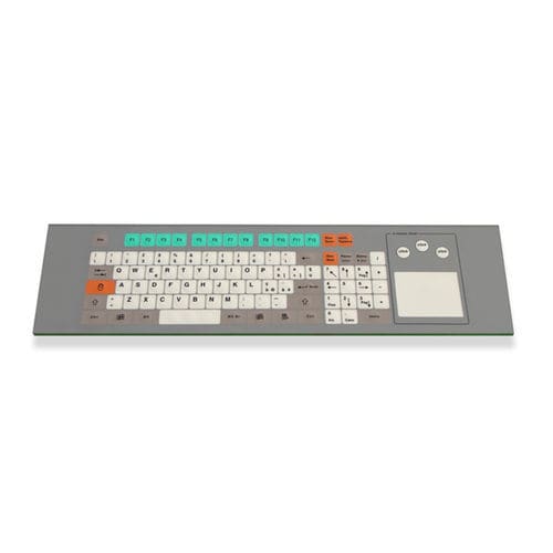 机架式键盘 - KT-96-K-23 - k-tronic S.r.l. - 机械按键 / 隔膜 / 96 键式