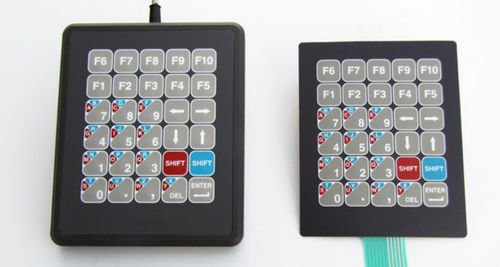 30键式数字键盘 - KT-30-T-36 - k-tronic S.r.l. - 面板式 / 隔膜 / 金属