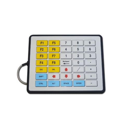 38键式数字键盘 - KT-35-T-32 - k-tronic S.r.l. - 台式 / 隔膜 / 金属