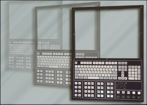 机加工前面板 - k-tronic S.r.l. - 聚苯乙烯 / 浮雕