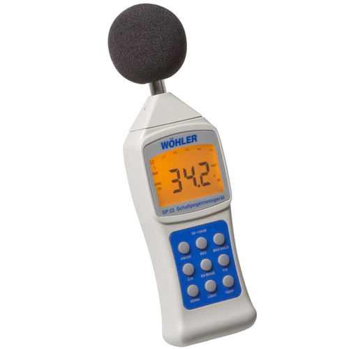 基本声级计 - 30 - 130 dB | Wöhler SP 22 - Wöhler - 3 级 / 数字