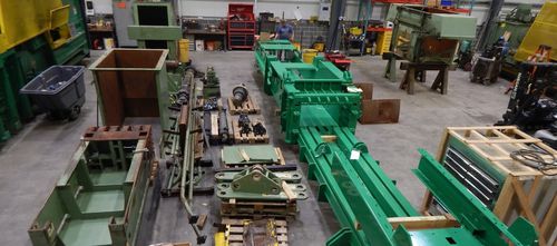 纸板箱打包压缩机 - HB series - Bollegraaf Recycling Solutions - 卧式 / 通道式 / 自动