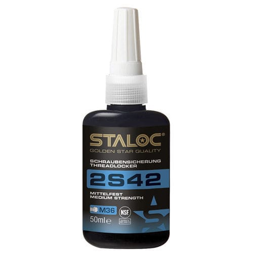 可拆卸丝扣粘结剂 - 2S42 - STALOC - 蓝色