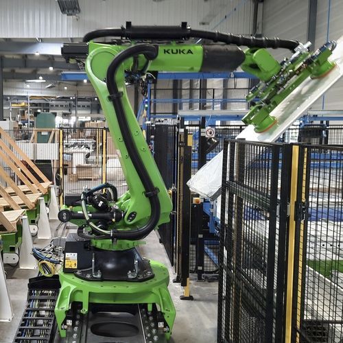 搬运机器人加工单元 - ALFI TECHNOLOGIES - 用于大型物品 / 用于航空工业 / 用于装配流水线