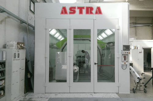 封闭式喷漆间 - 4 series - ASTRA - 车用 / 过滤式 / 自动