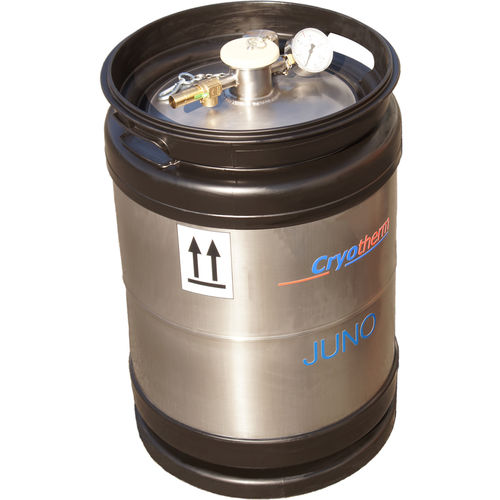 氮贮液罐 - JUNO - KGW-ISOTHERM Karlsruher Glastechn. Werk Schieder GmbH - 不锈钢 / 低温 / 实验室