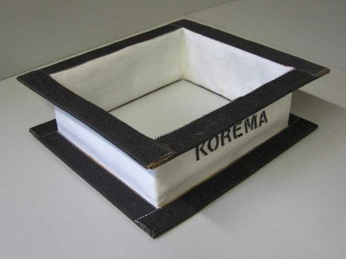 管道织物膨胀节 - KOREMA® GmbH & Co. KG - 长方形 / 法兰 / 工业用途