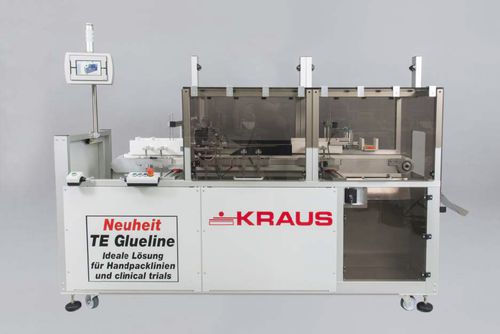 自动包装粘贴机 - TE - Kraus Maschinenbau GmbH - 用于包装业