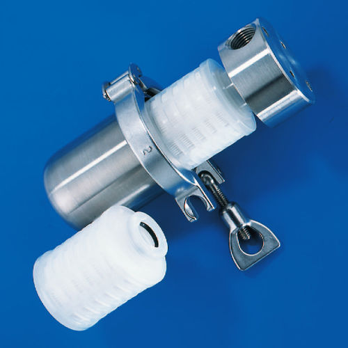 芯式过滤器外壳 - WJ Junior  - Wolftechnik Filtersysteme GmbH & Co. KG - 用于液体 / 不锈钢