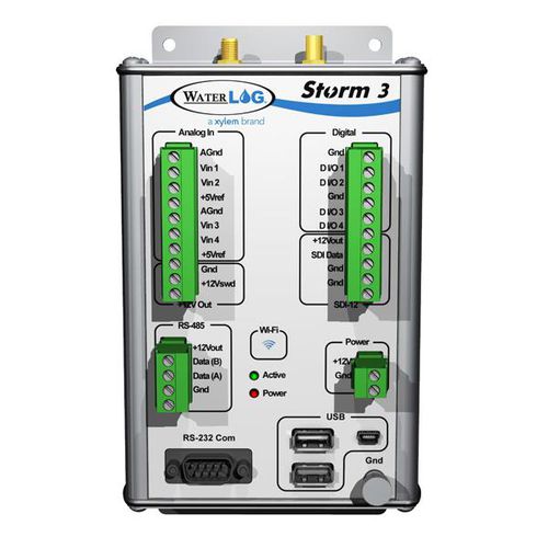 USB数据记录器 - Storm 3 series - YSI - 无线型 / RS-485 / SDI-12