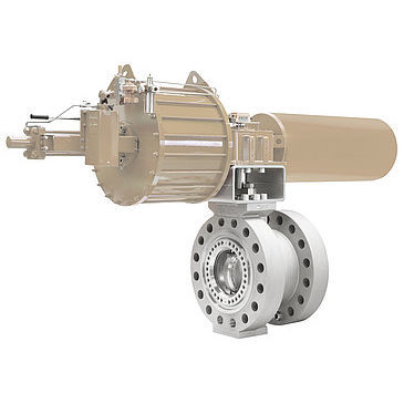蝶阀 - BR 14t - Pfeiffer Chemie-Armaturenbau GmbH - 气动 / 控制 / 制动