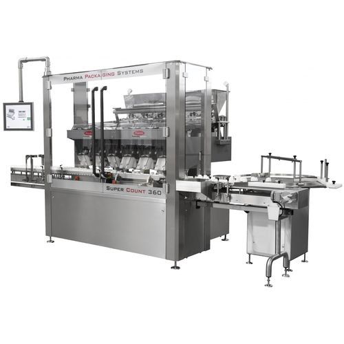 瓶盖计数机 - Pharmacount SC - Pharma Packaging Systems Ltd. - 药片 / 用于制药业 / 高速