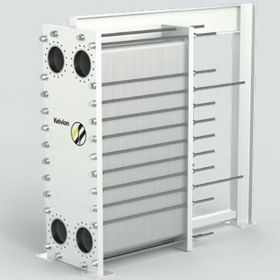 密封垫片板式热交换器 - NX series - Kelvion Holding GmbH - 水-水 / 不锈钢 / 高性能